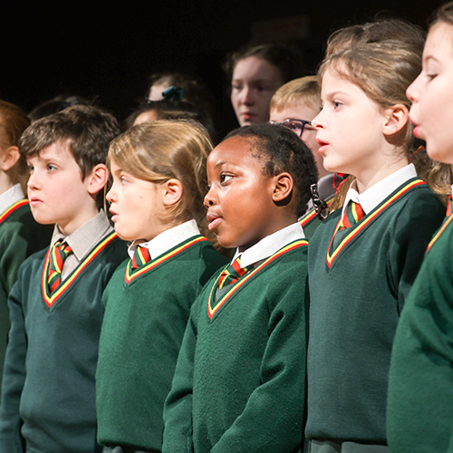 Students posing for a photo