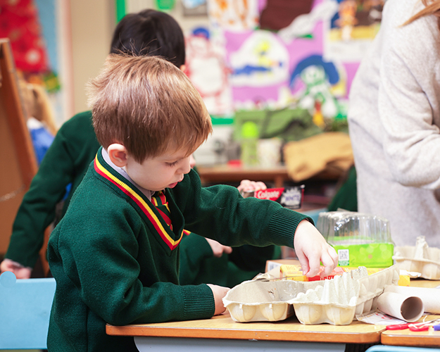 Students baking