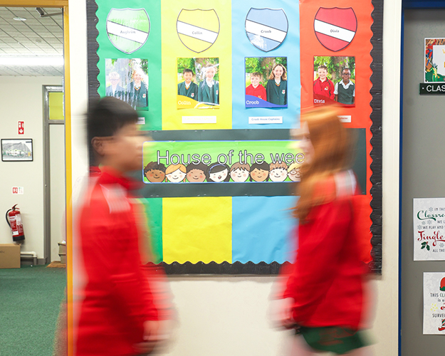 School foyer